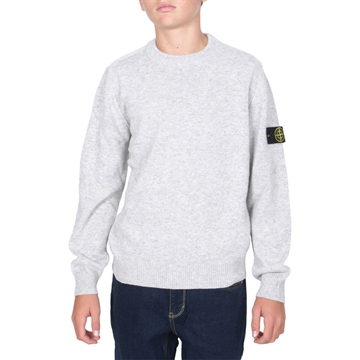 Stone Island Jr. sweater 7916502Z1 light grey melange